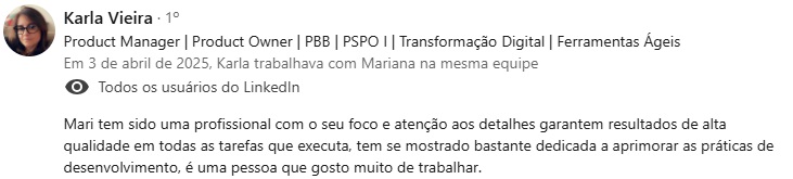 Recomendação 3